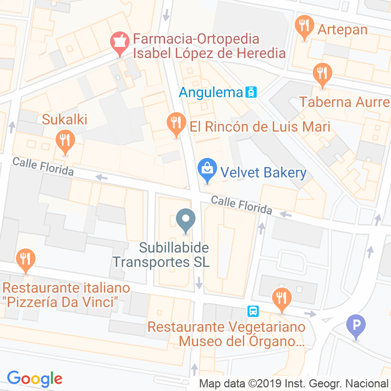 Código Postal calle Rioja en Vitoria-Gasteiz