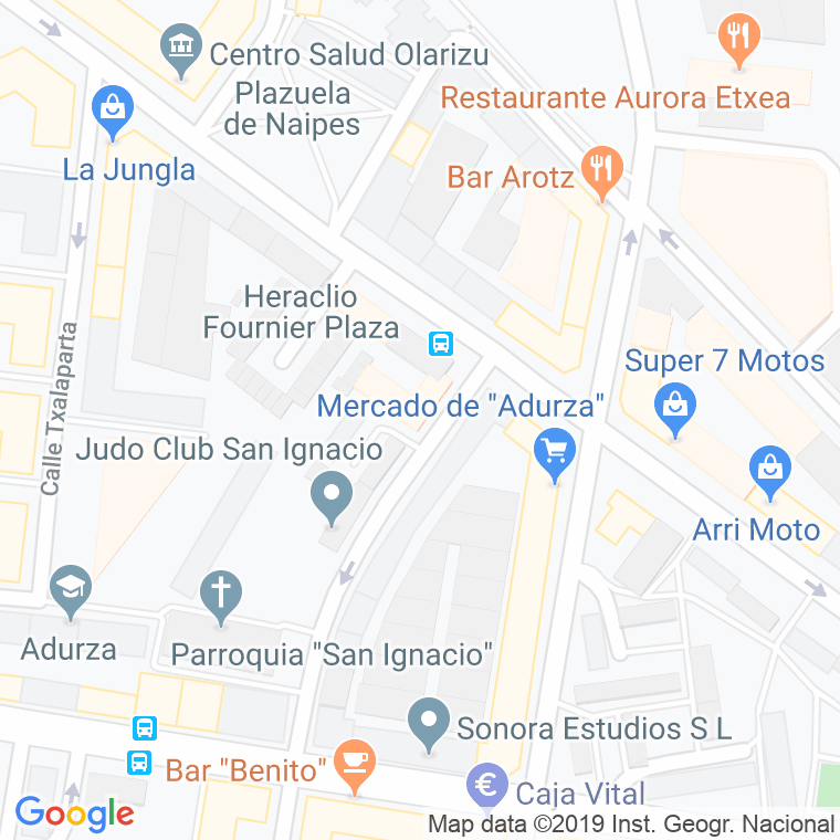 Código Postal calle Molinos en Vitoria-Gasteiz