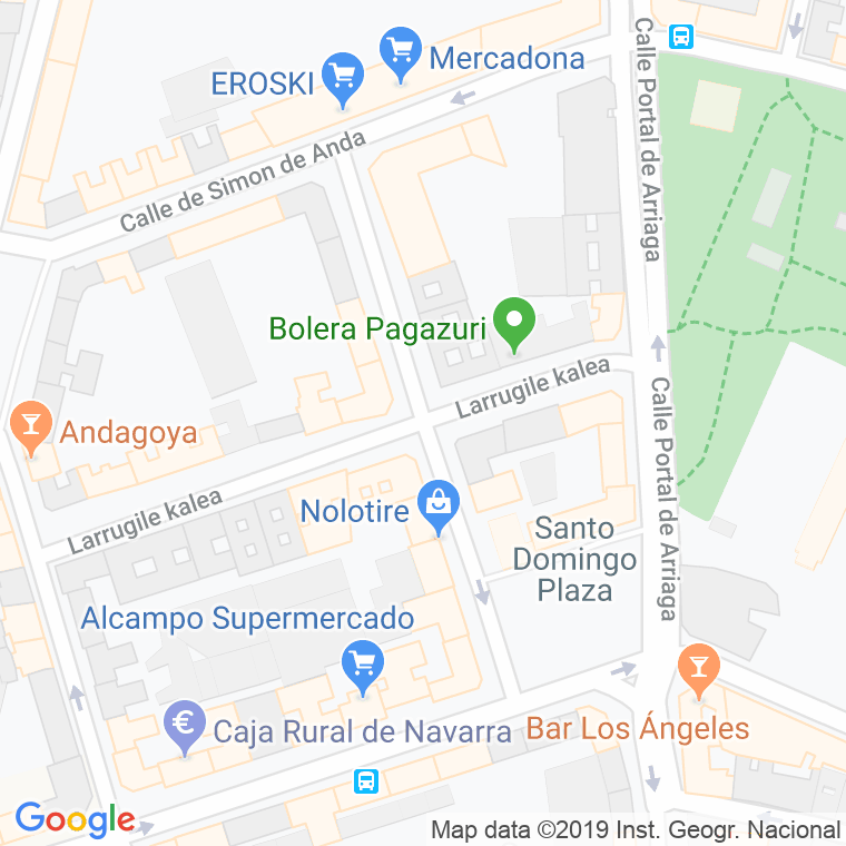 Código Postal calle Julian De Apraiz en Vitoria-Gasteiz