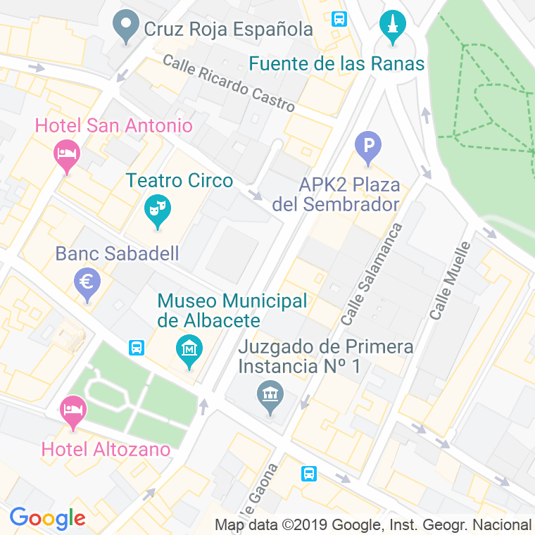 Código Postal calle Libertad, paseo en Albacete