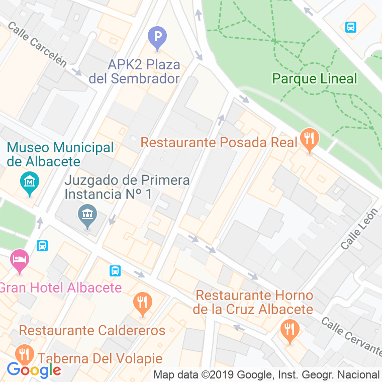 Código Postal calle Muelle en Albacete
