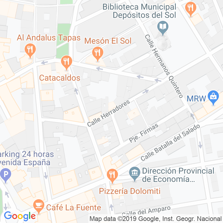 Código Postal calle Herradores en Albacete