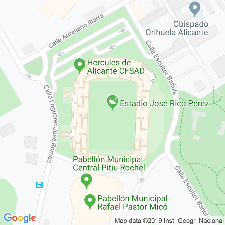 Código Postal calle Foguerer Jose Romeu Zarandieta en Alacant/Alicante