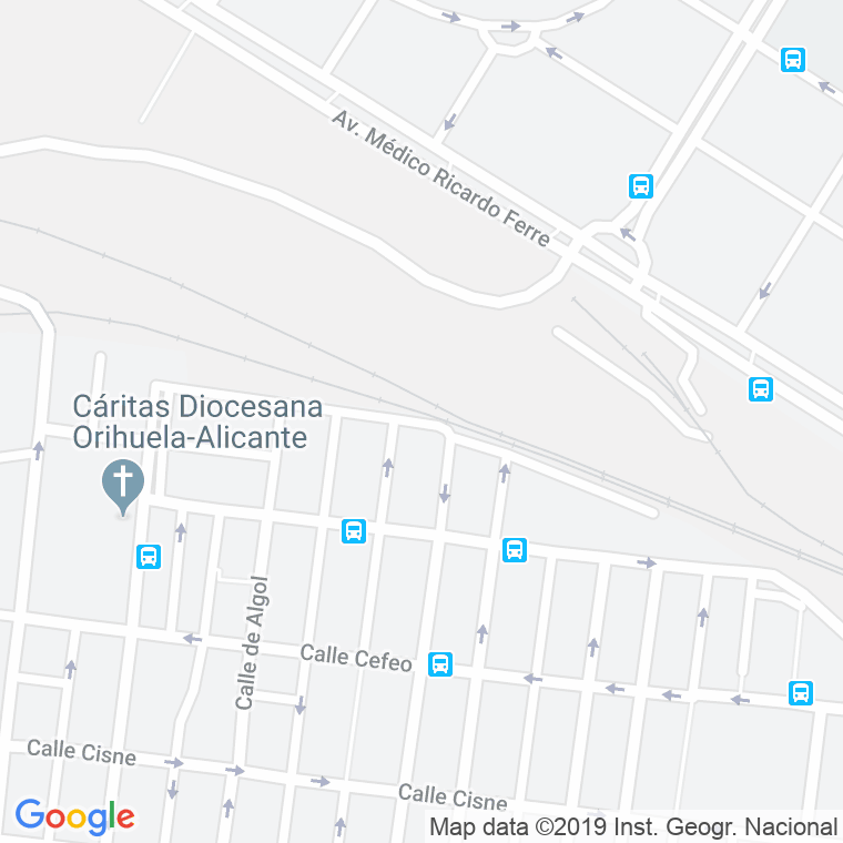 Código Postal calle Deportista Cesar Porcel en Alacant/Alicante