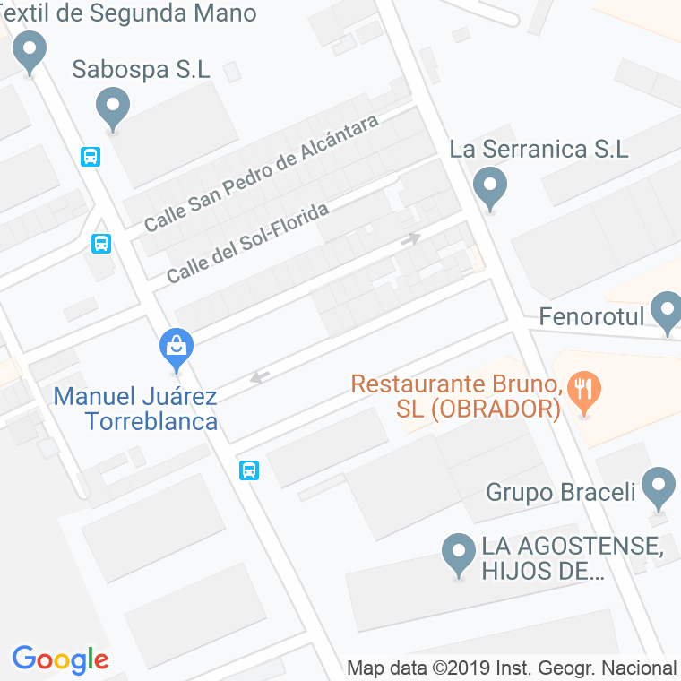 Código Postal calle Samaritana en Alacant/Alicante