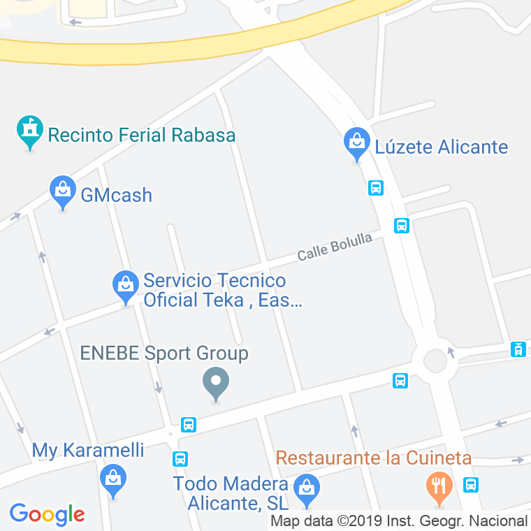 Código Postal calle Mariano Benlliure en Alacant/Alicante