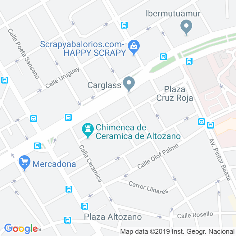 Código Postal calle Manuel Macia Sempere en Alacant/Alicante