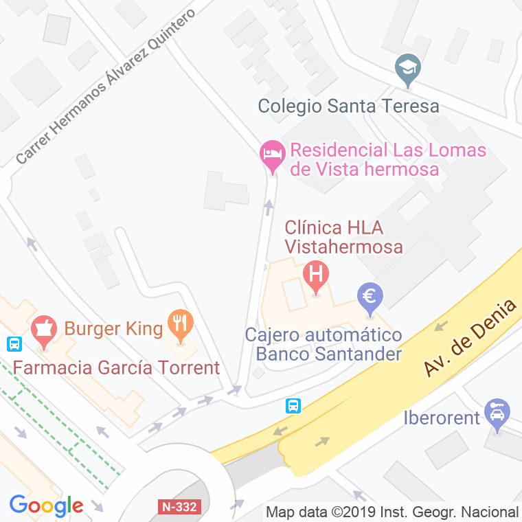 Código Postal calle Doctor Jose Babe Delgado en Alacant/Alicante