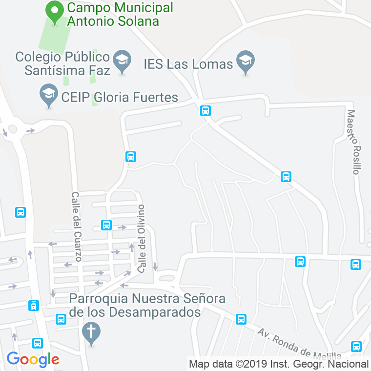Código Postal calle Gonzalo De Berceo, pasaje en Alacant/Alicante