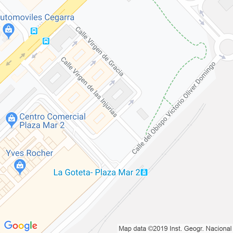 Código Postal calle San Julian en Alacant/Alicante