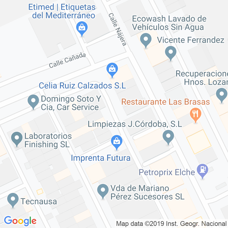 Código Postal calle Ciudadella en Elx/Elche