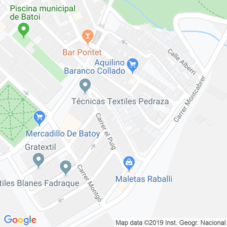 Código Postal calle Carrasqueta en Alcoi/Alcoy