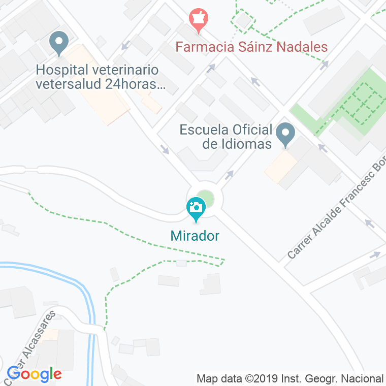 Código Postal calle Alcalde Agusti Albors en Alcoi/Alcoy