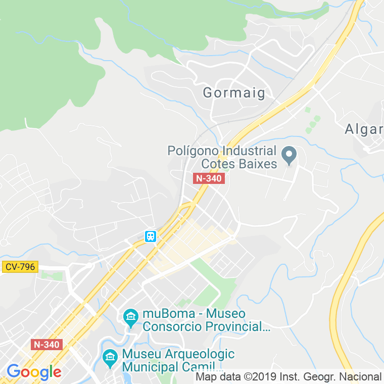 Código Postal calle Villa Elisa en Alcoi/Alcoy