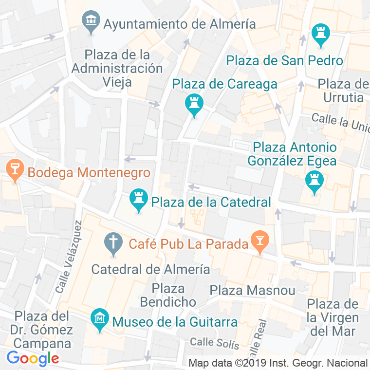 Código Postal calle Conde Xiquena en Almería