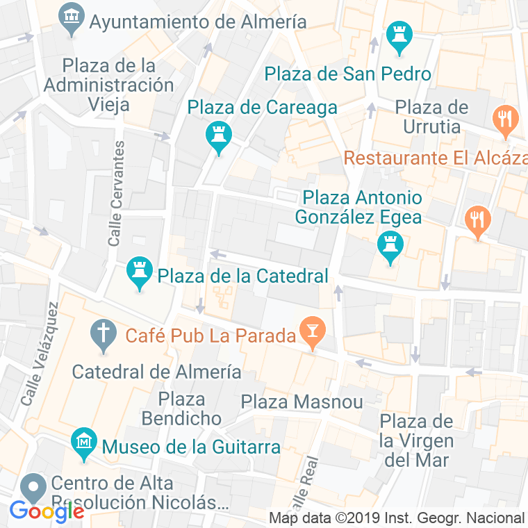 Código Postal calle Infanta en Almería