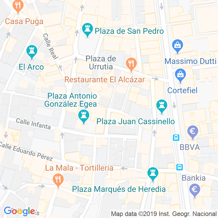 Código Postal calle Padre Luque en Almería