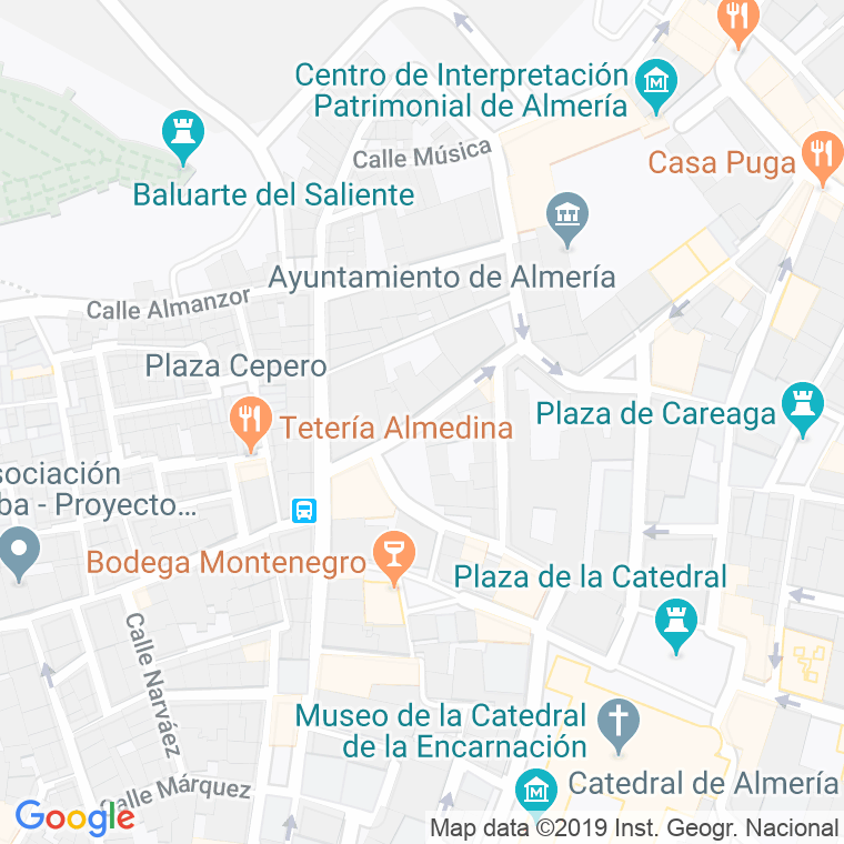 Código Postal calle Arraez en Almería