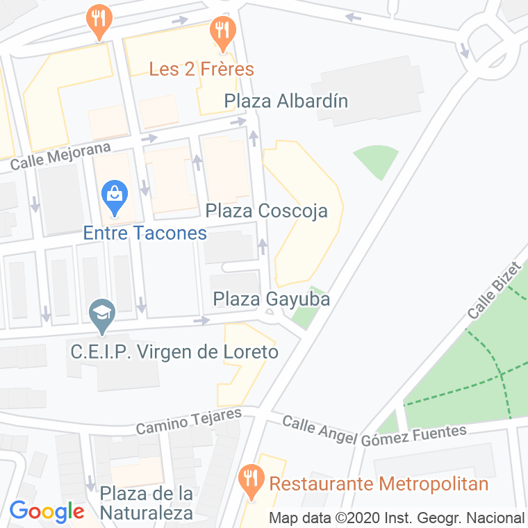 Código Postal calle Azufaifo en Almería