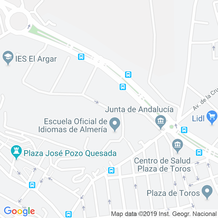Código Postal calle Conde Villamonte en Almería