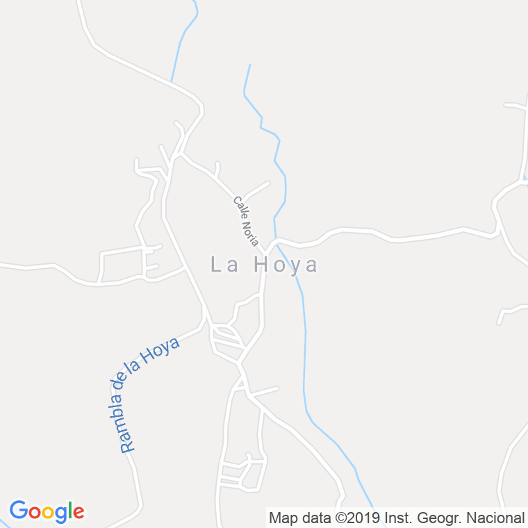 Código Postal de Hoya, La (Huercal Overa) en Almería