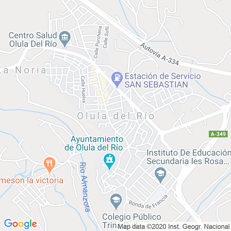 Código Postal de Noria, La (Olula Del Rio) en Almería