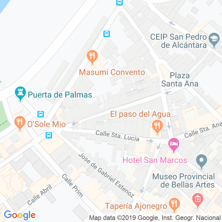 Código Postal calle Melchor De Evora en Badajoz