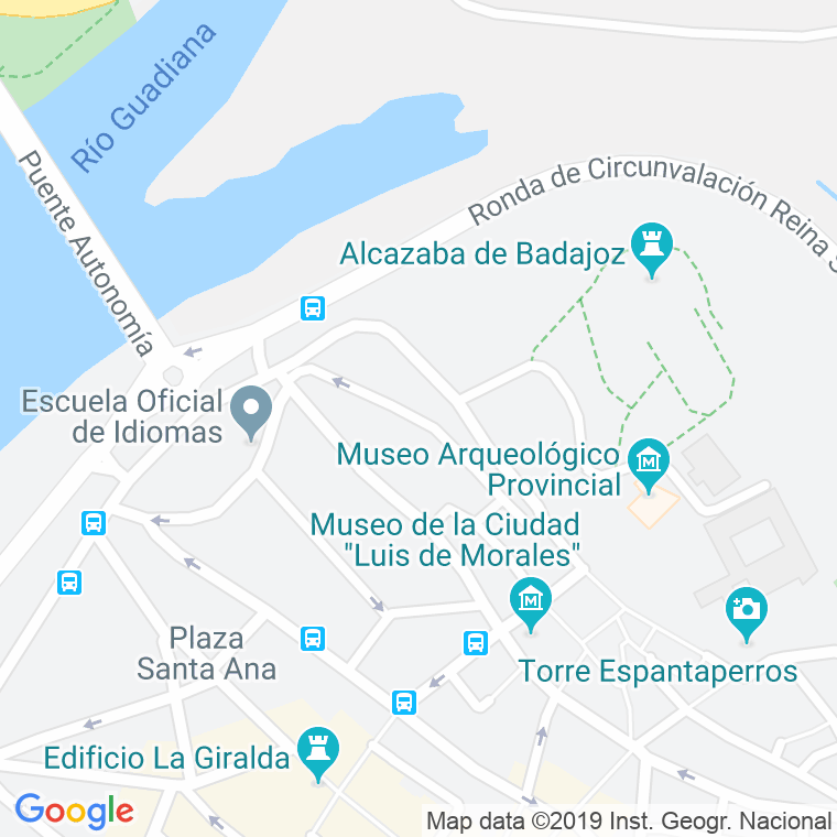 Código Postal calle San Aton en Badajoz