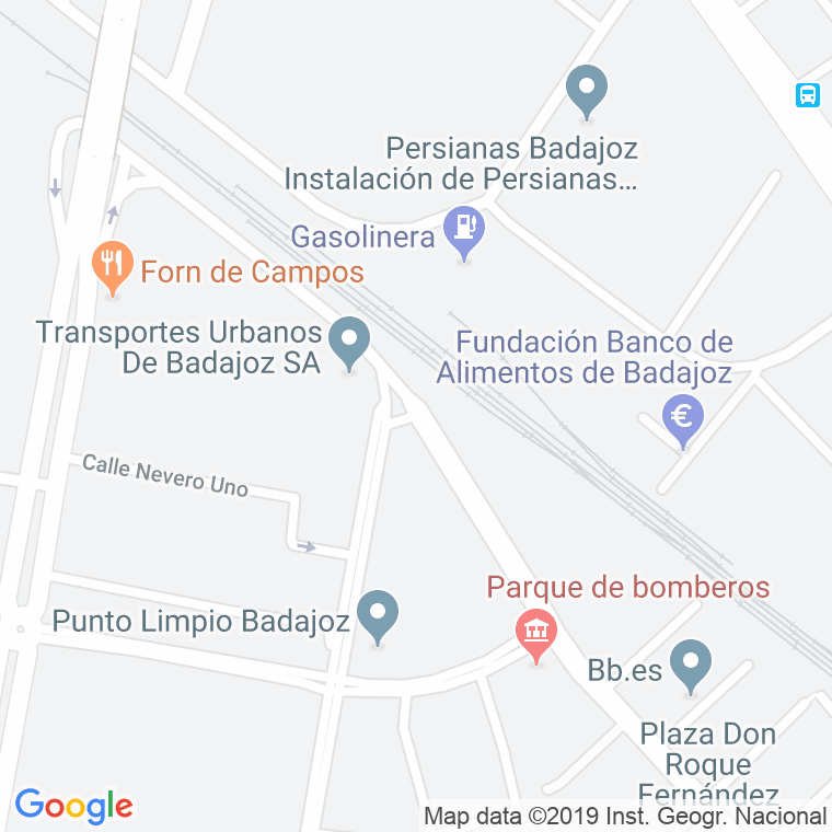 Código Postal calle Alonso Vazquez Mariano, avenida en Badajoz