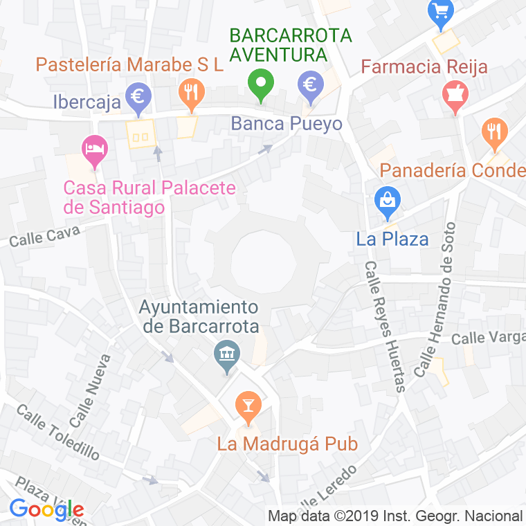 Código Postal calle Castillo De Barcarrota en Badajoz