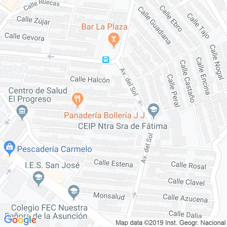 Código Postal calle Hornachos en Badajoz