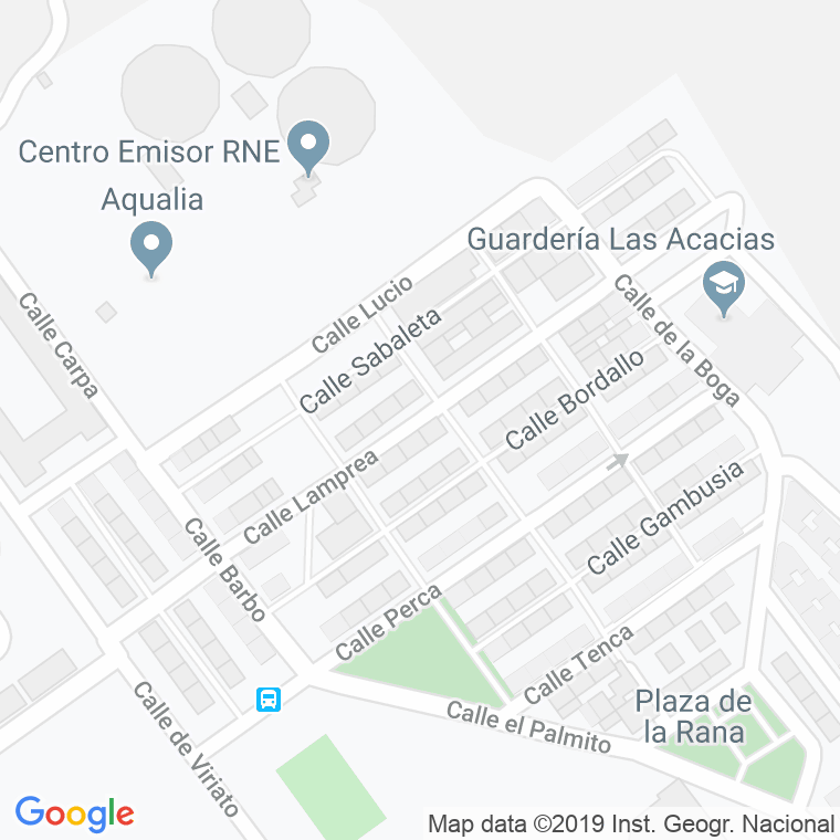 Código Postal calle Lamprea, La en Badajoz