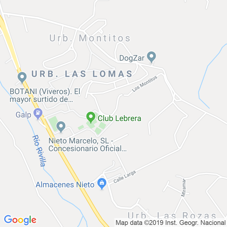 Código Postal calle Montitos, Los (Todas Las Calles/provisional), urbanizacion en Badajoz