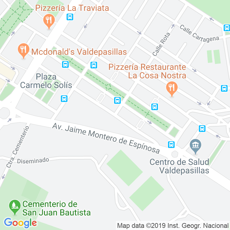 Código Postal calle Benito Mahedero Balsera en Badajoz