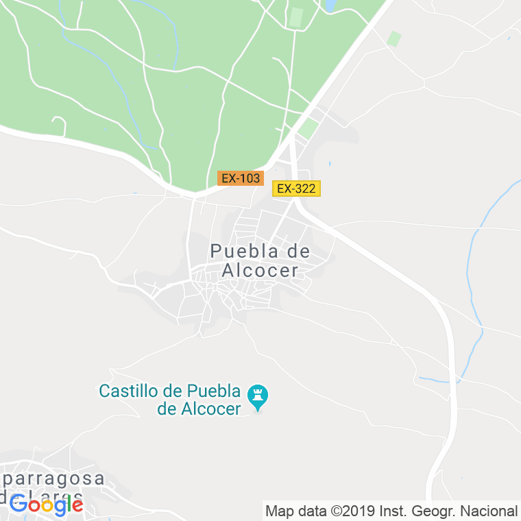 Código Postal de Puebla De Alcocer en Badajoz