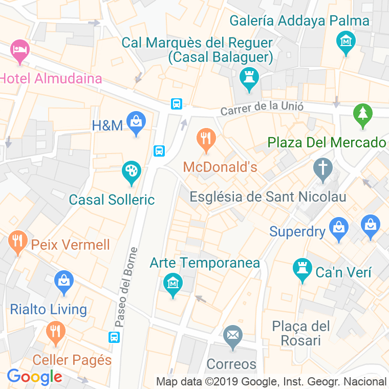 Código Postal calle Jovellanos en Palma de Mallorca