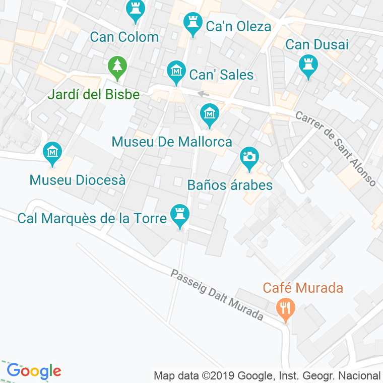 Código Postal calle Portella en Palma de Mallorca