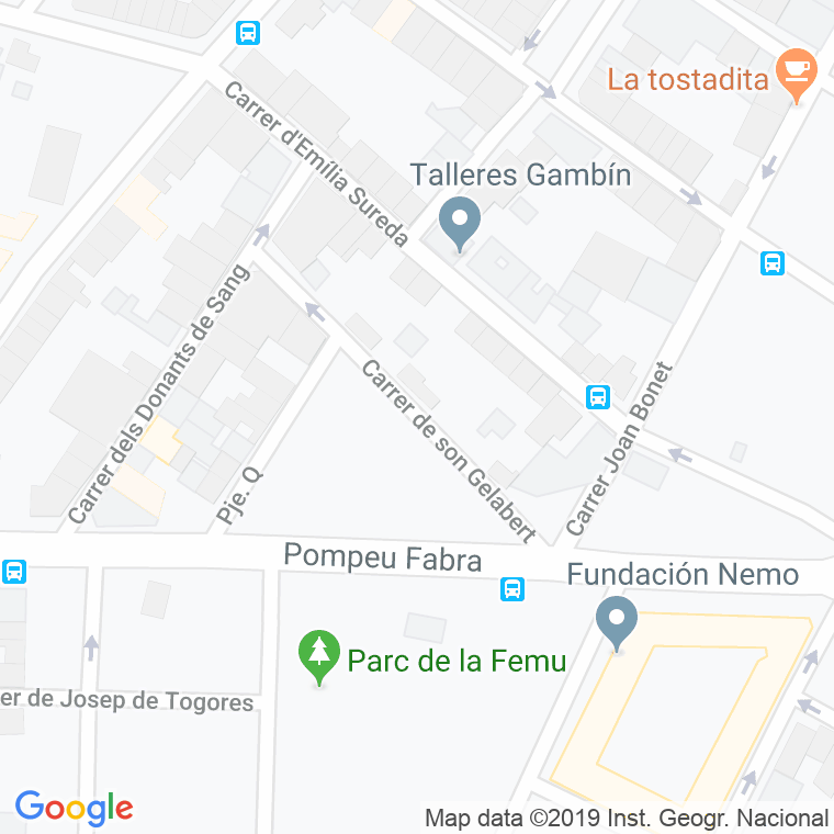 Código Postal calle Son Gelabert en Palma de Mallorca
