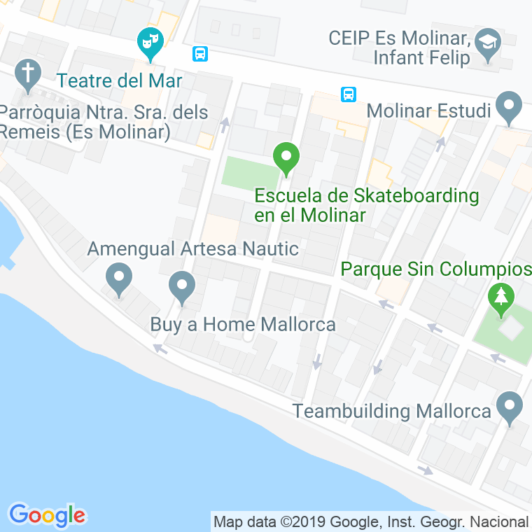 Código Postal calle Llorenç Campins en Palma de Mallorca