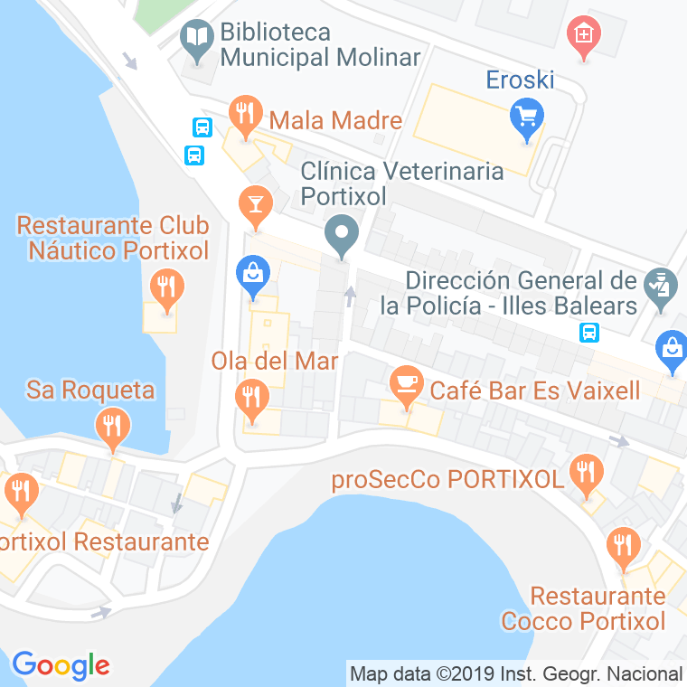 Código Postal calle Santueri en Palma de Mallorca