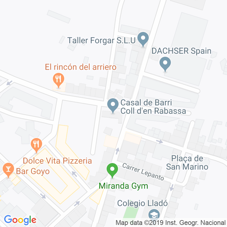 Código Postal calle Albuera en Palma de Mallorca