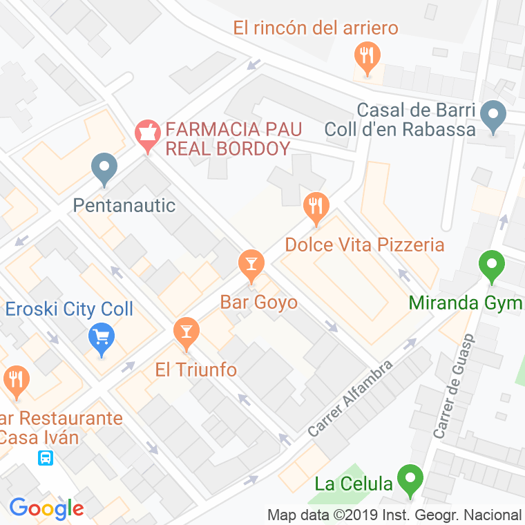 Código Postal calle Francesc Frontera en Palma de Mallorca