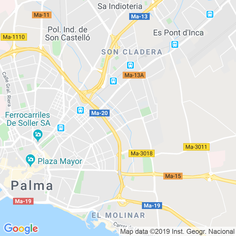 Código Postal calle Albarcoquer en Palma de Mallorca