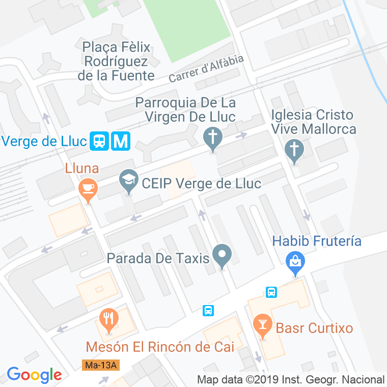 Código Postal calle Goya en Palma de Mallorca