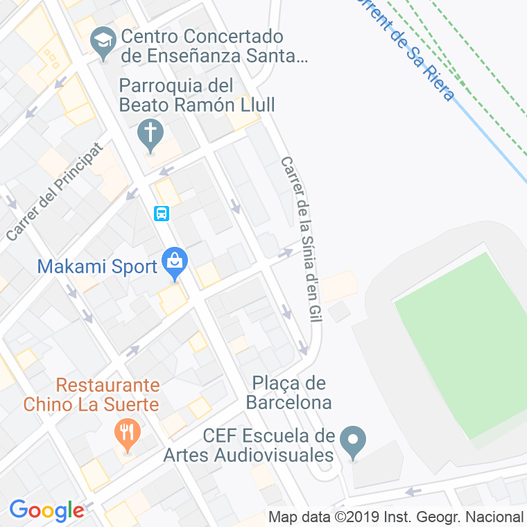 Código Postal calle Bonaventura Serra en Palma de Mallorca