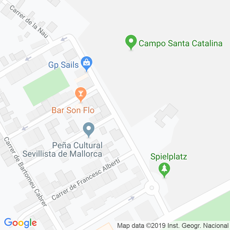 Código Postal calle Josep Estela en Palma de Mallorca