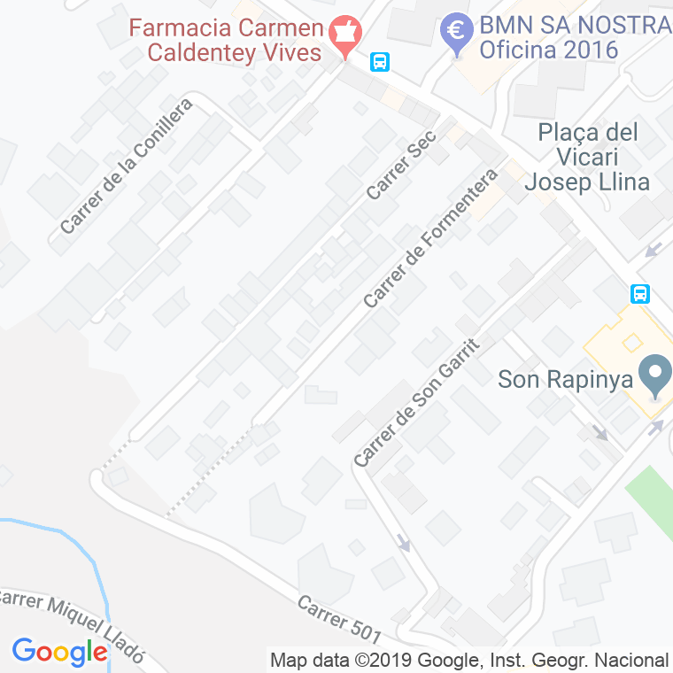Código Postal calle Formentera en Palma de Mallorca