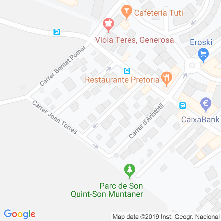 Código Postal calle Garrigo en Palma de Mallorca