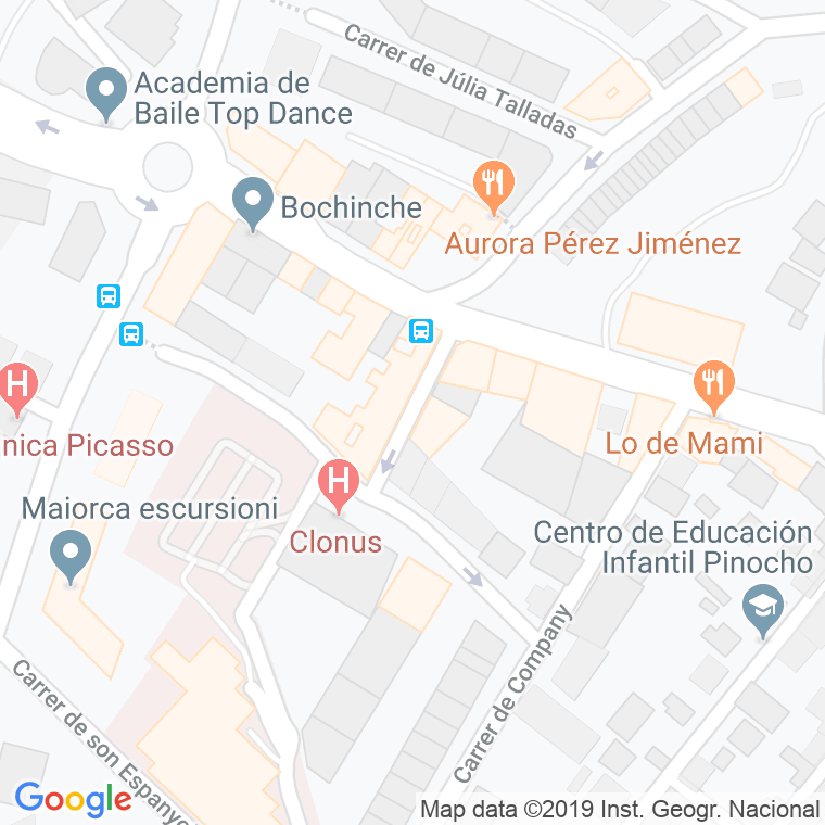 Código Postal calle Cepeda en Palma de Mallorca