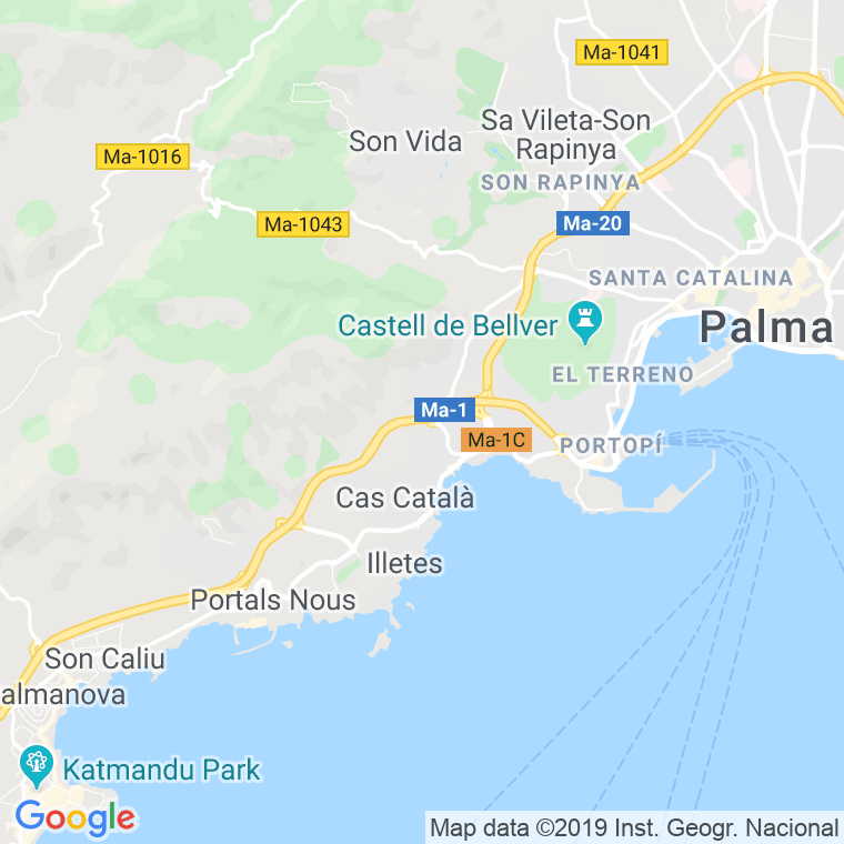 Código Postal calle França en Palma de Mallorca